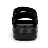 Sport slipper with dual adjustable straps