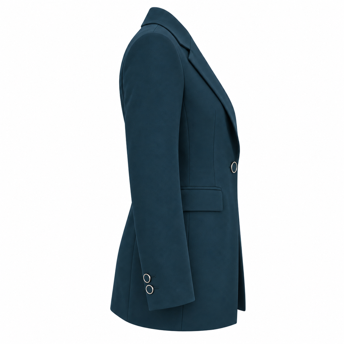 Tailored Single Button Blazer
