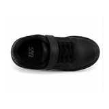 Lace Up Sneakers With Hook And Loop Strap