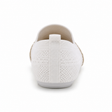 Women Knitted Stripe Detail Loafers