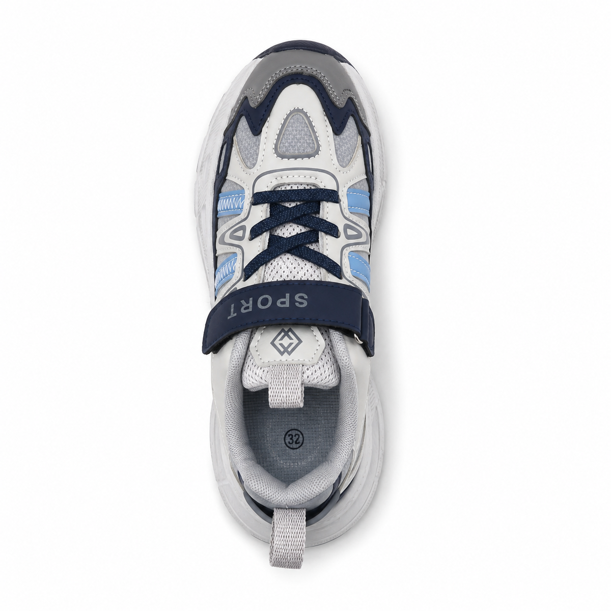 Kids Velcro Sports Sneakers