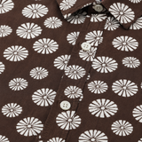 Men Floral Print Short Sleeve Shirt