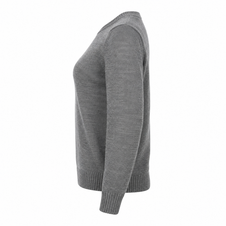 Women Crew Neck Knitted Pullover
