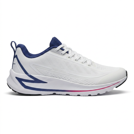 Running Shoes With Collar And Cushioned Sole