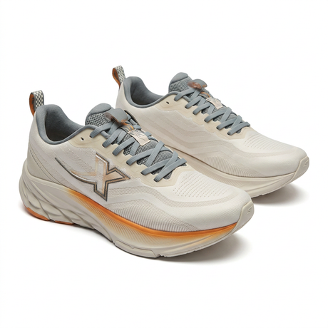 Running Shoes With Gradient Cushioned Sole