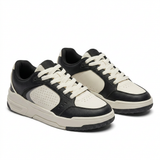 Court Sneakers With Perforated Side Panels