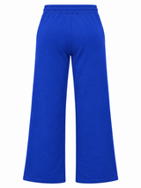 Women Solid Wide Leg Sweatpants