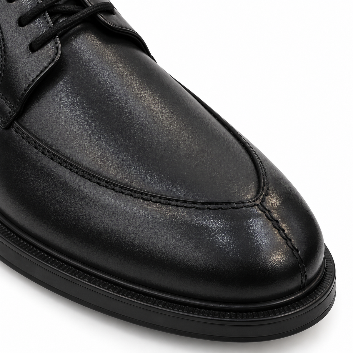 Apron Toe Derby Shoes
