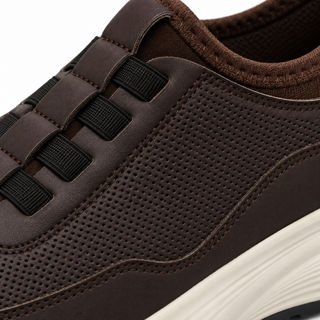 Men Slip-On Casual Shoes With Thick Sole