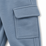 Polo Sweatshirt And Cargo Jogger Set