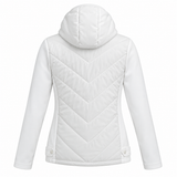 Hooded Quilted Zip Jacket