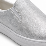 Women Metallic Slip On Shoes