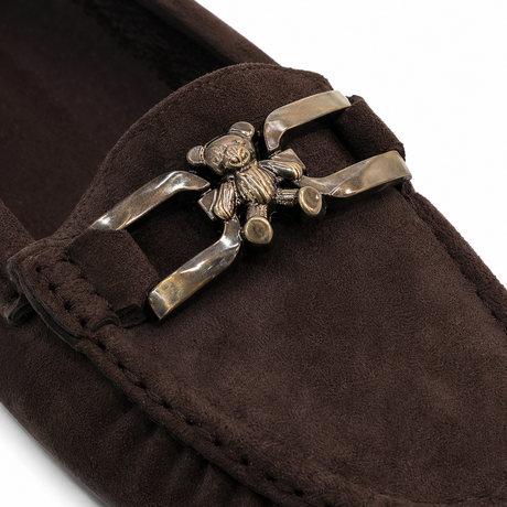 Women Decorative Loafers With Metal Detail