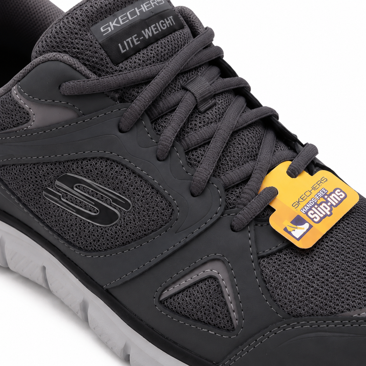 Men Mesh Lace Up Sports Sneakers