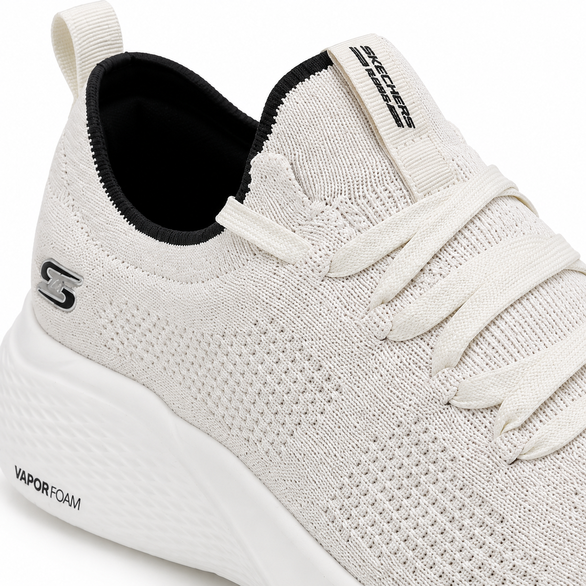 Men Knit Lace Up Sports Shoes