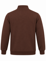 High Neck Pullover Sweatshirt