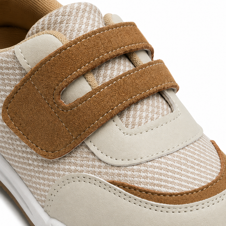 Boys casual sneakers with hook-and-loop straps