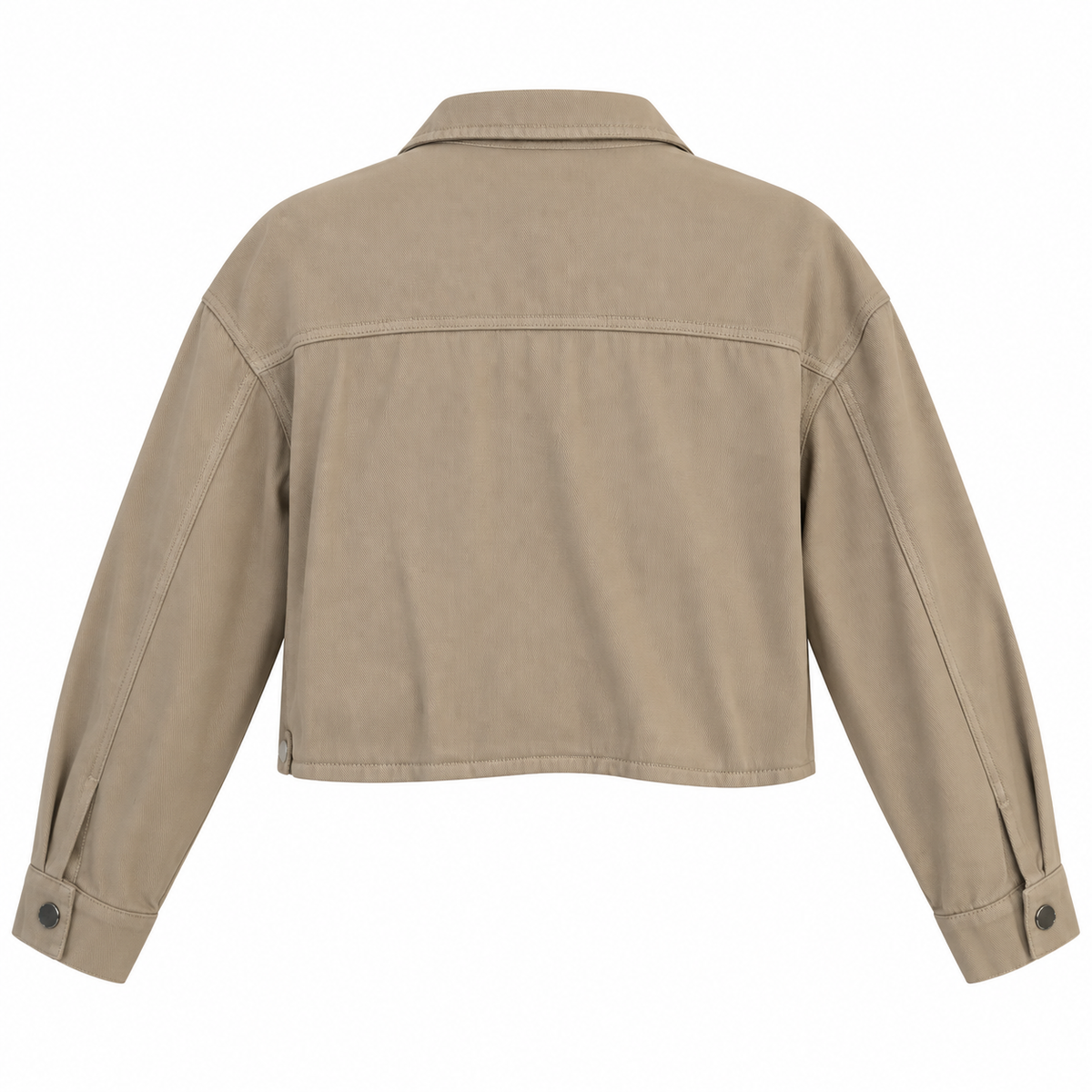 Cropped Utility Pocket Jacket