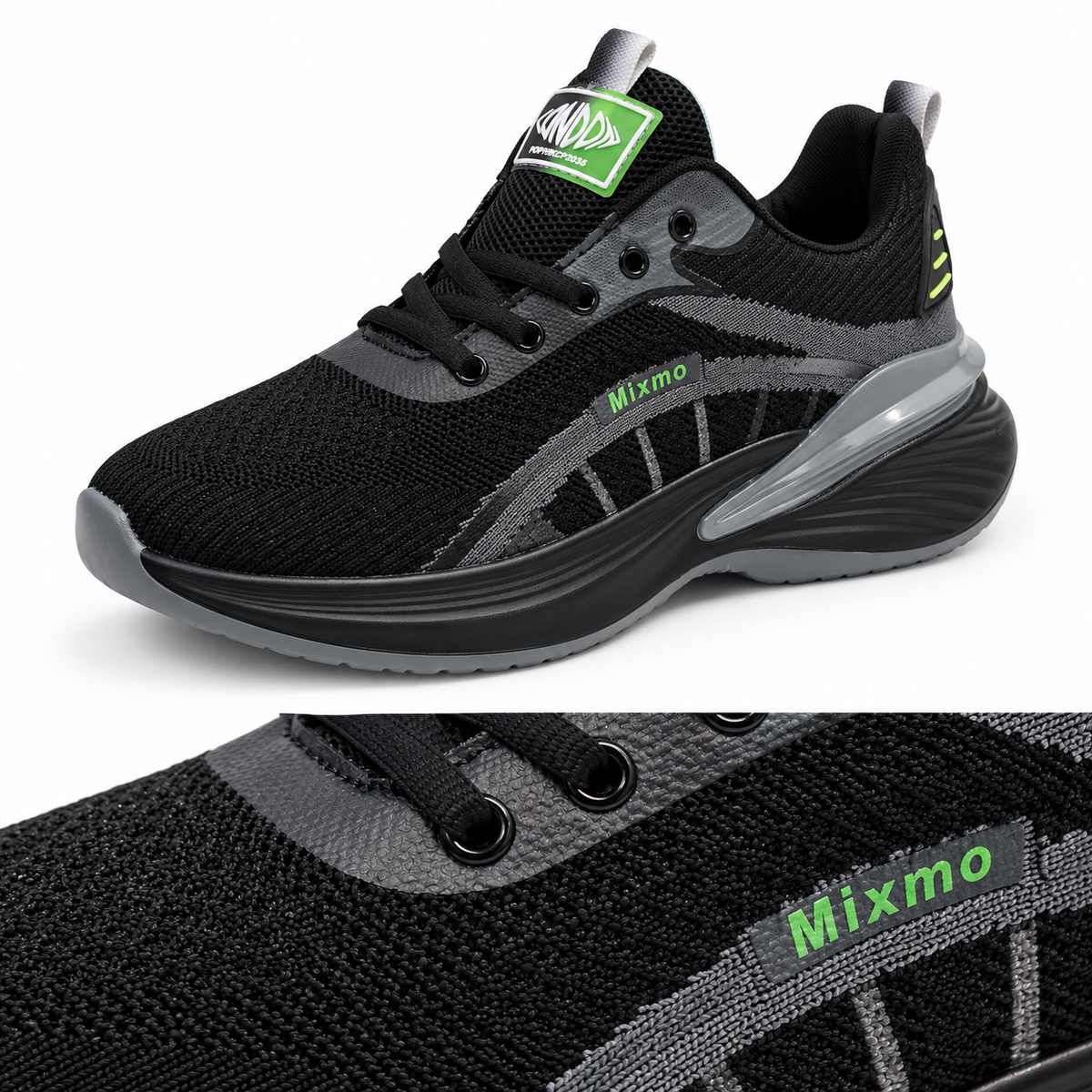 Mesh Running Sneakers With Supportive Sole
