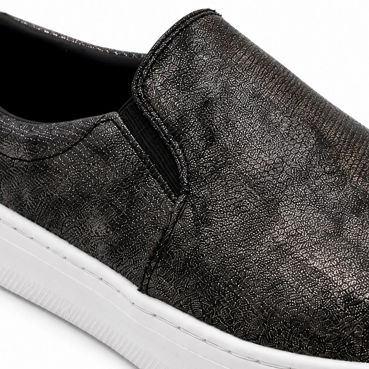 Women Metallic Slip On Shoes