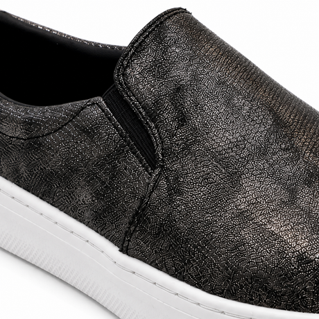 Women Metallic Slip On Shoes