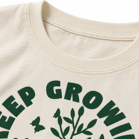 Botanical Cartoon Graphic T-Shirt