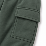 Polo Sweatshirt And Cargo Jogger Set