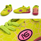 Kids Lace Up Sports Shoes With Strap