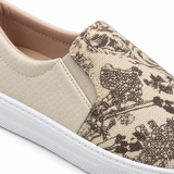 Women Artistic Print Slip-On Sneakers