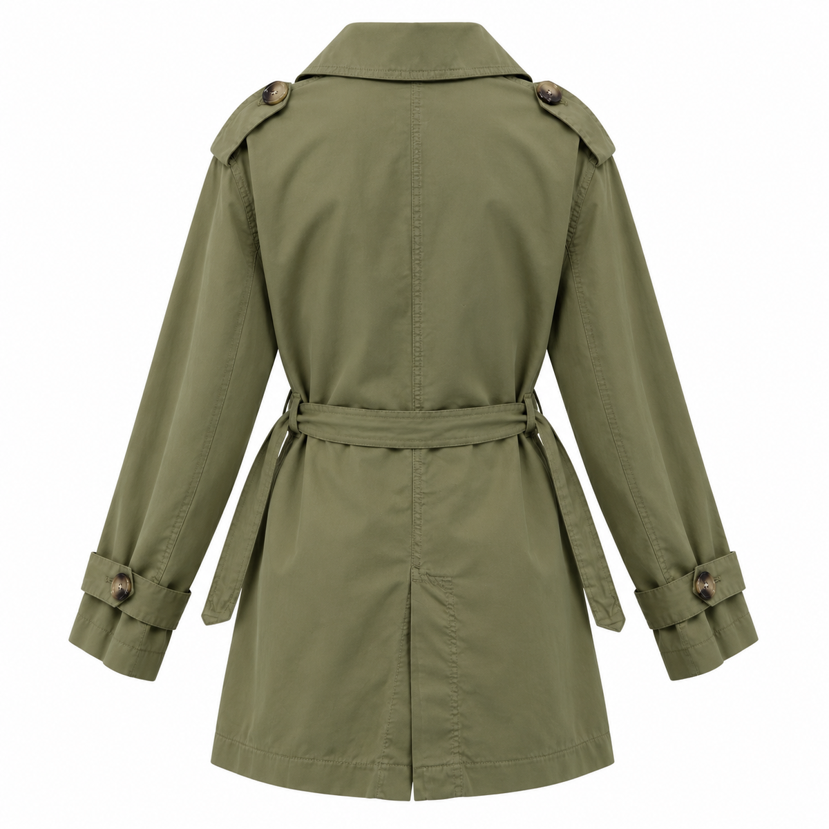 Double-Breasted Trench Coat