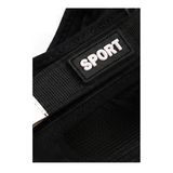 Sport slipper with dual adjustable straps