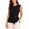 Casual Wear Women Sleeveless Tie Waist Top