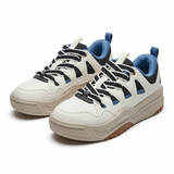 Chunky Court Sneakers With Gum Sole