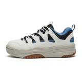 Chunky Court Sneakers With Gum Sole