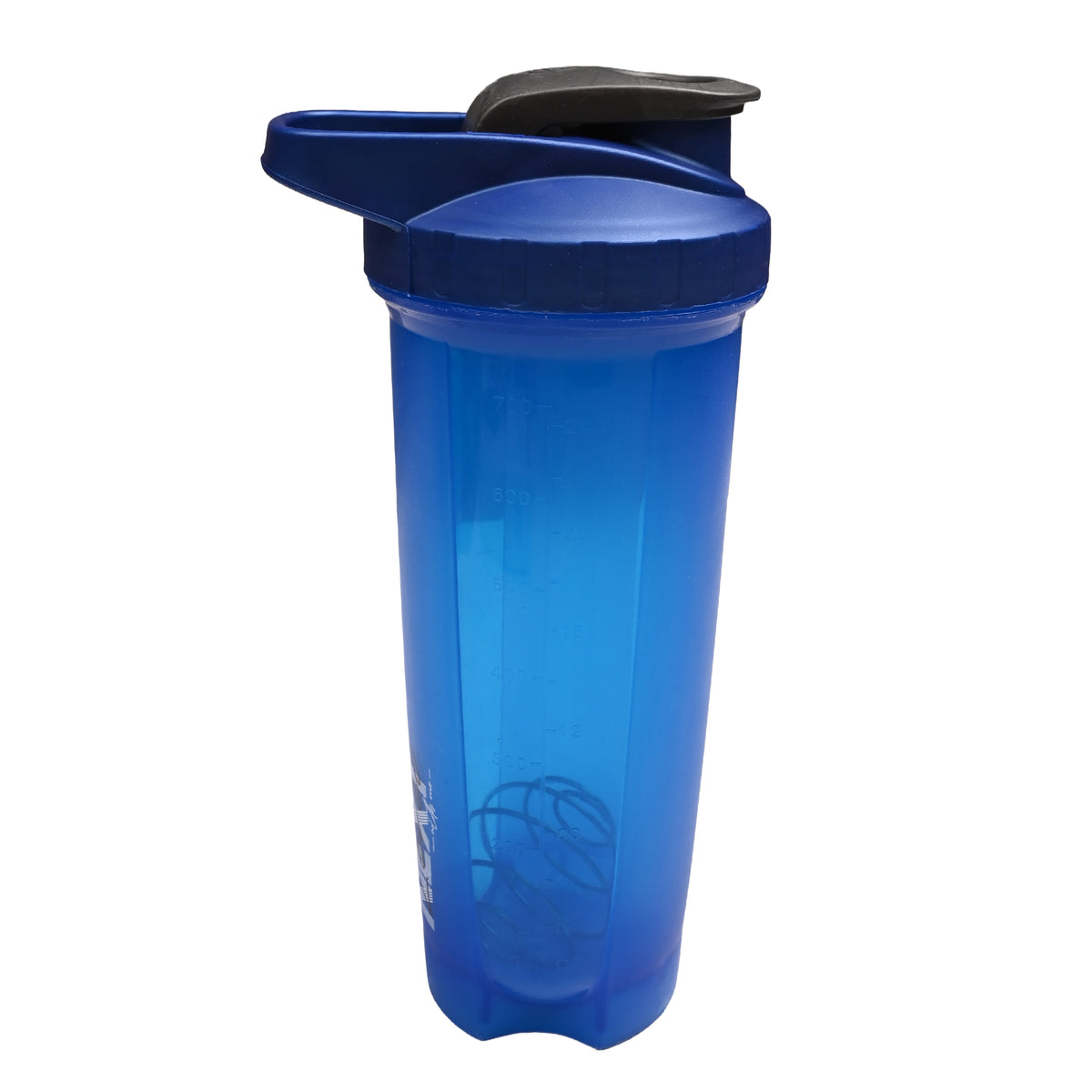 Sports Shaker Bottle With Flip Lid And Mixing Ball