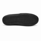 Slip-on flats with perforated geometric details
