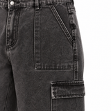Wide Leg Cargo Jeans