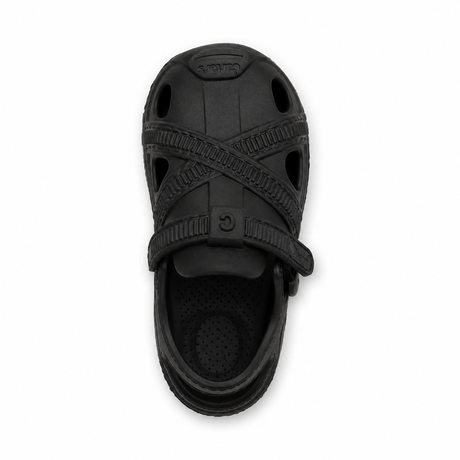 Kids Closed Toe Adjustable Clog Sandals