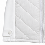 Hooded Quilted Zip Jacket