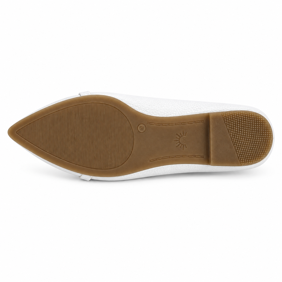 Bow Detail Pointed Toe Flats