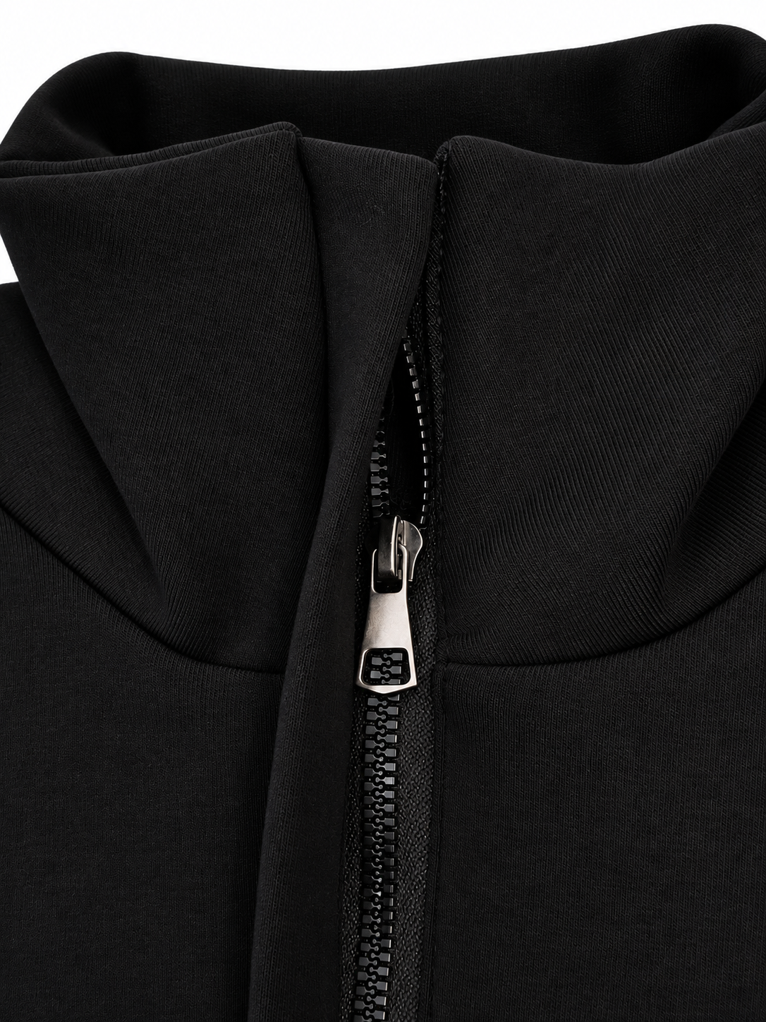 High Neck Pullover Sweatshirt