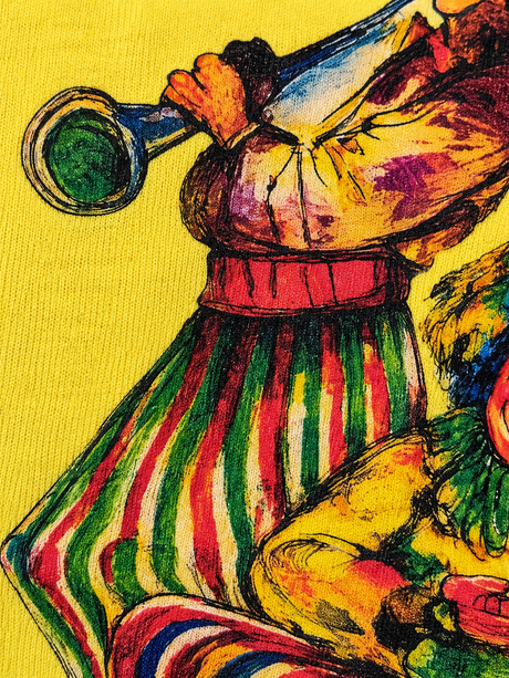 Clown Graphic Long Sleeve T-Shirt
