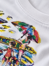 Beach Scene Graphic T-Shirt