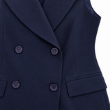 Double Breasted Tailored Vest