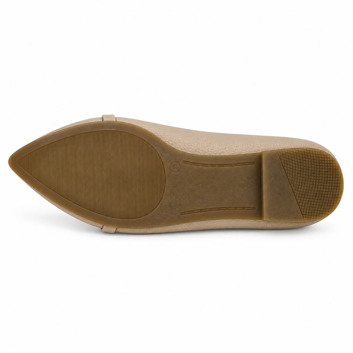 Bow Detail Pointed Toe Flats