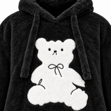 Plush Hooded Bear Nightdress