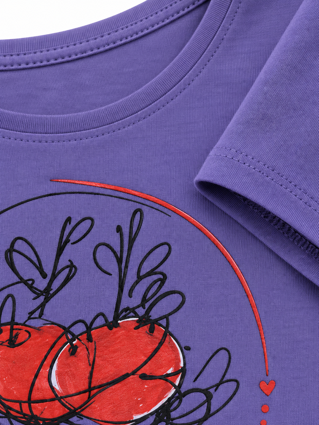 Artistic Graphic Print T-Shirt