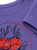 Artistic Graphic Print T-Shirt