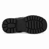 Casual Strap Shoes With Decorative Zipper
