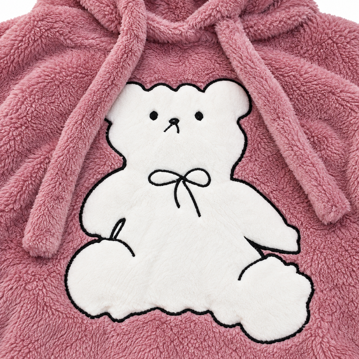 Plush Hooded Bear Nightdress